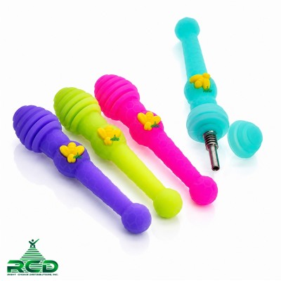 SILICONE NECTOR COLLECTOR GLOW IN DARK HONEYCOMB NCS304 1CT